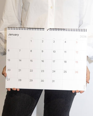 2026 Octàgon Design Wall Planner · A3 Size