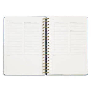 Bold Hardcover B5 Spiral Undated Daily Planner