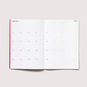 2026 Big Monthly Planner · A4 Size