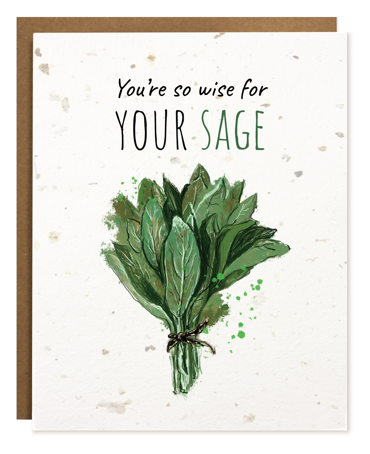 TOKA | Wise for Sage Birthday | Plantable Card