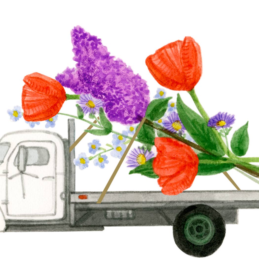 Anniversary Truck Card
