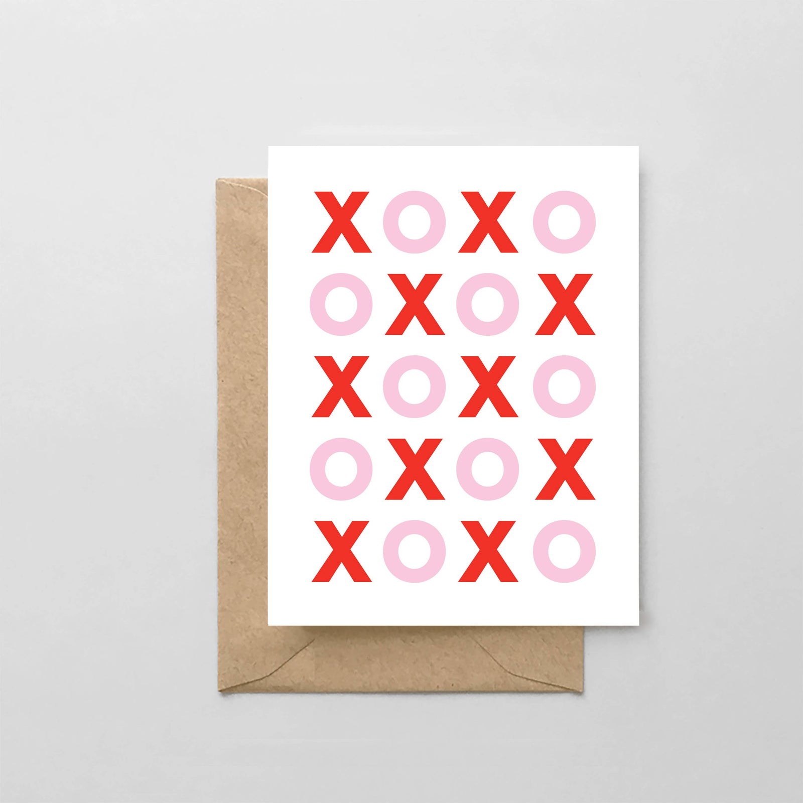 XOXO -  A2 Greeting Card