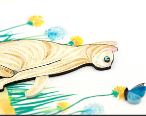 White Cat & Butterfly