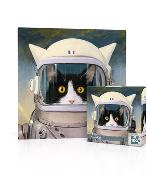 Félicette - Astrocat Mini - 100 Piece Mini Puzzle