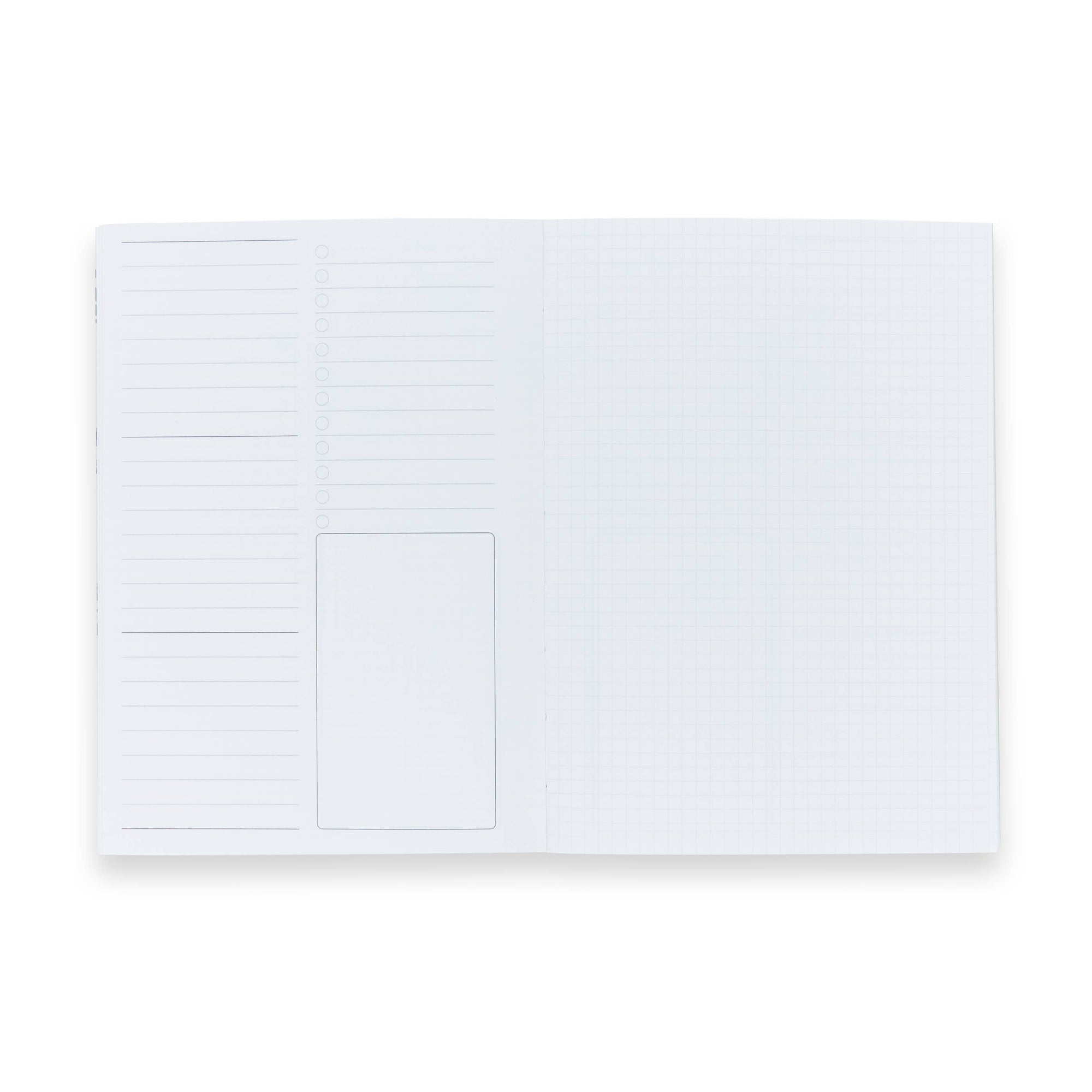 B6 Slim Notebook - Lilacs, productivity/graph