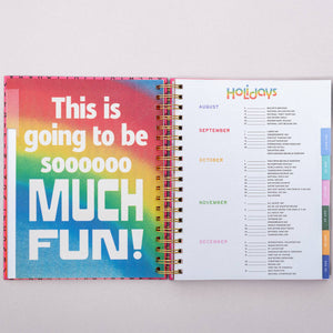 17 Month Large Planner, Word Search