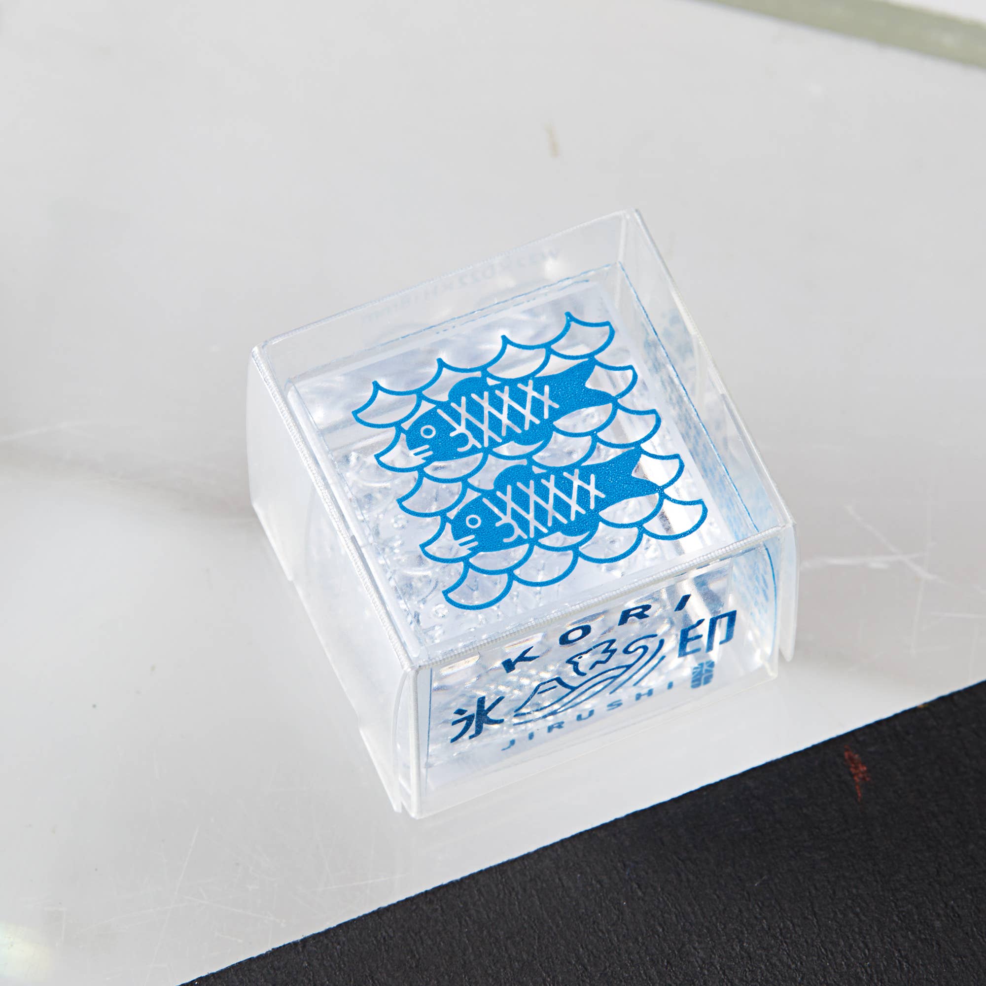 KORI JIRUSHI  Crystal Clarity Stamp S size - Fish
