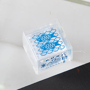 KORI JIRUSHI  Crystal Clarity Stamp S size - Fish