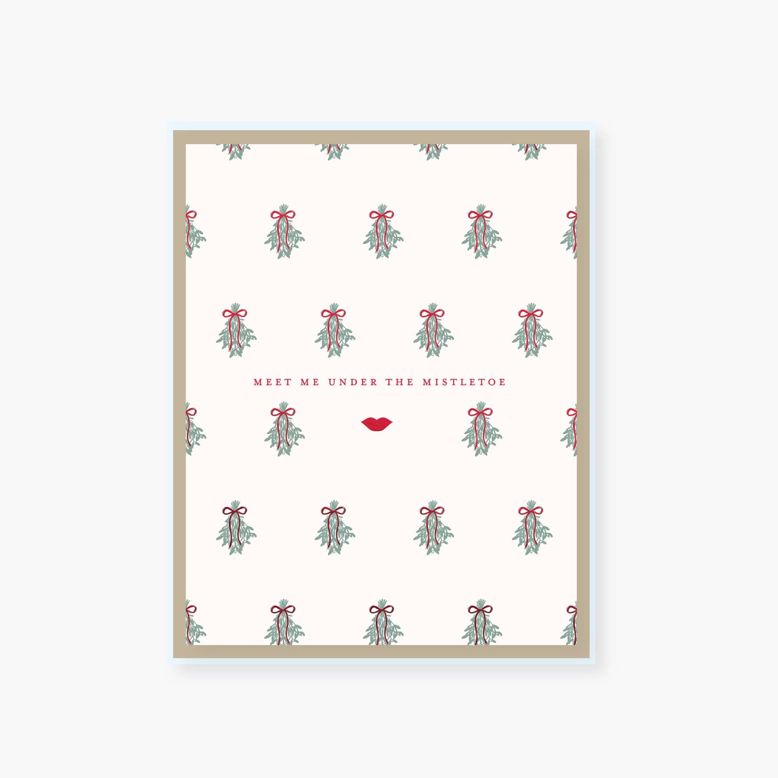 2021 Co. x Holiday Junkie Under the Mistletoe Holiday Card: Single