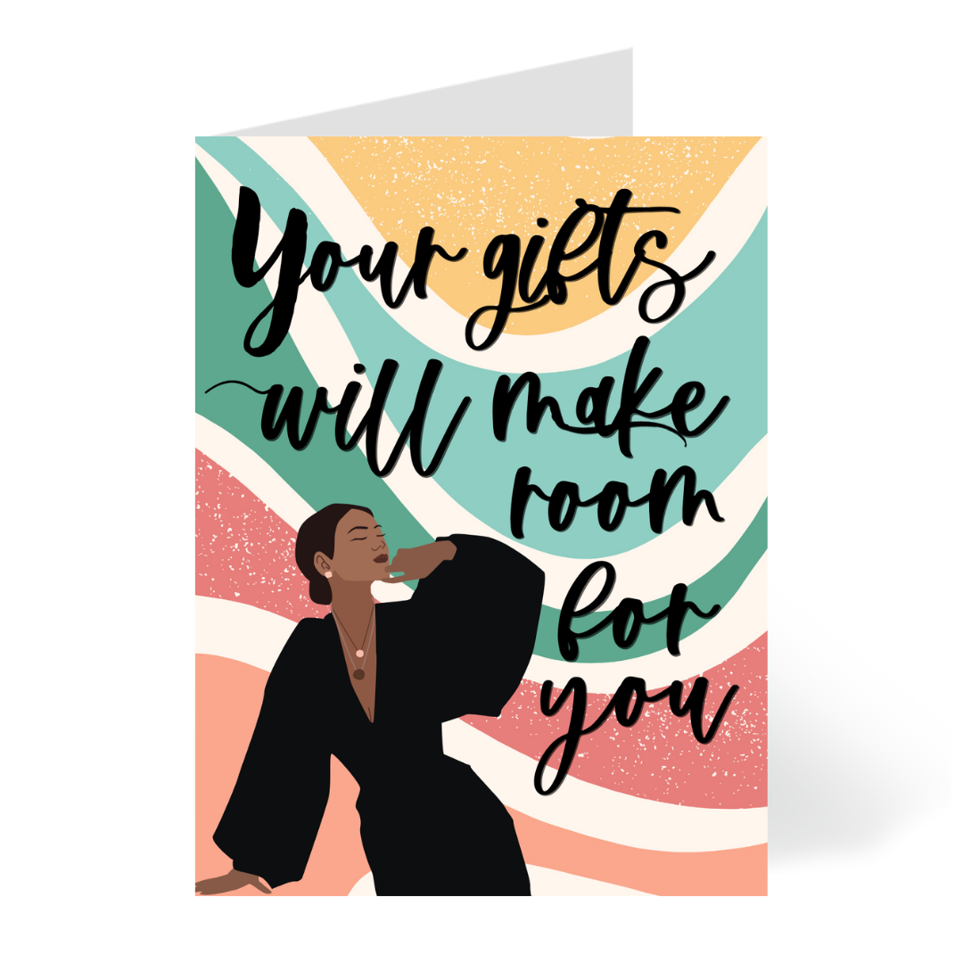 Your Gifts - Motivational Card