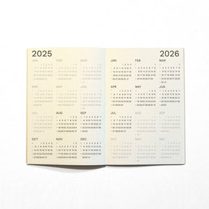 2025/2026 Small Monthly Planner PLUS · Similar A5 size