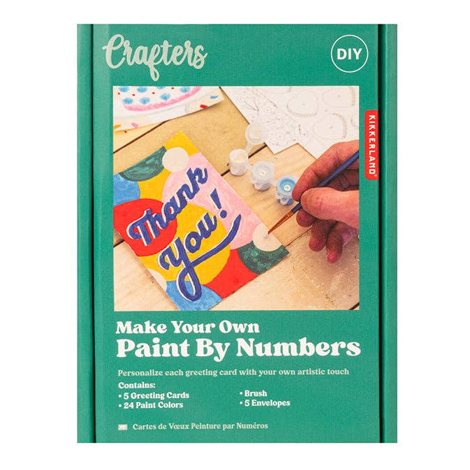 Crafter PaintByNumber GreetingCards