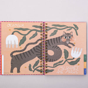 17 Month Large Planner, Word Search