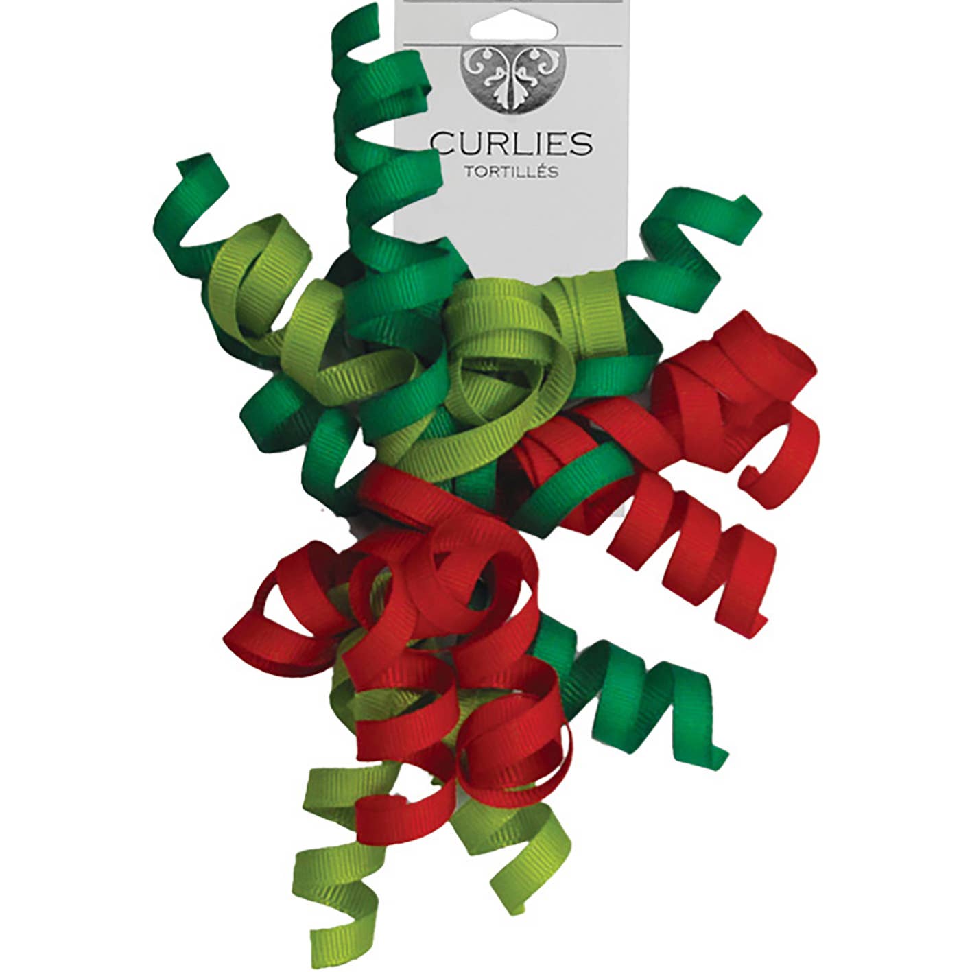 Christmas Grosgrain Bows - Curlies