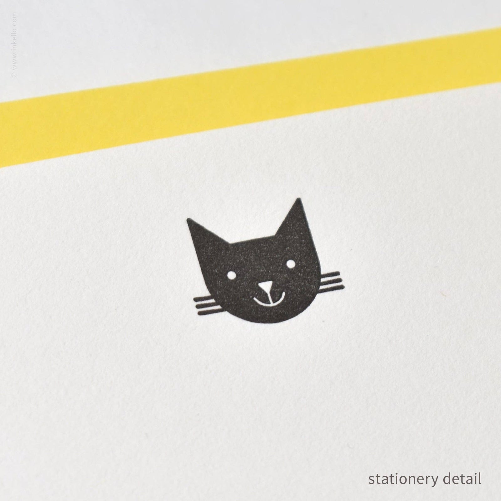 Stationery Set with Black Cat (#472)