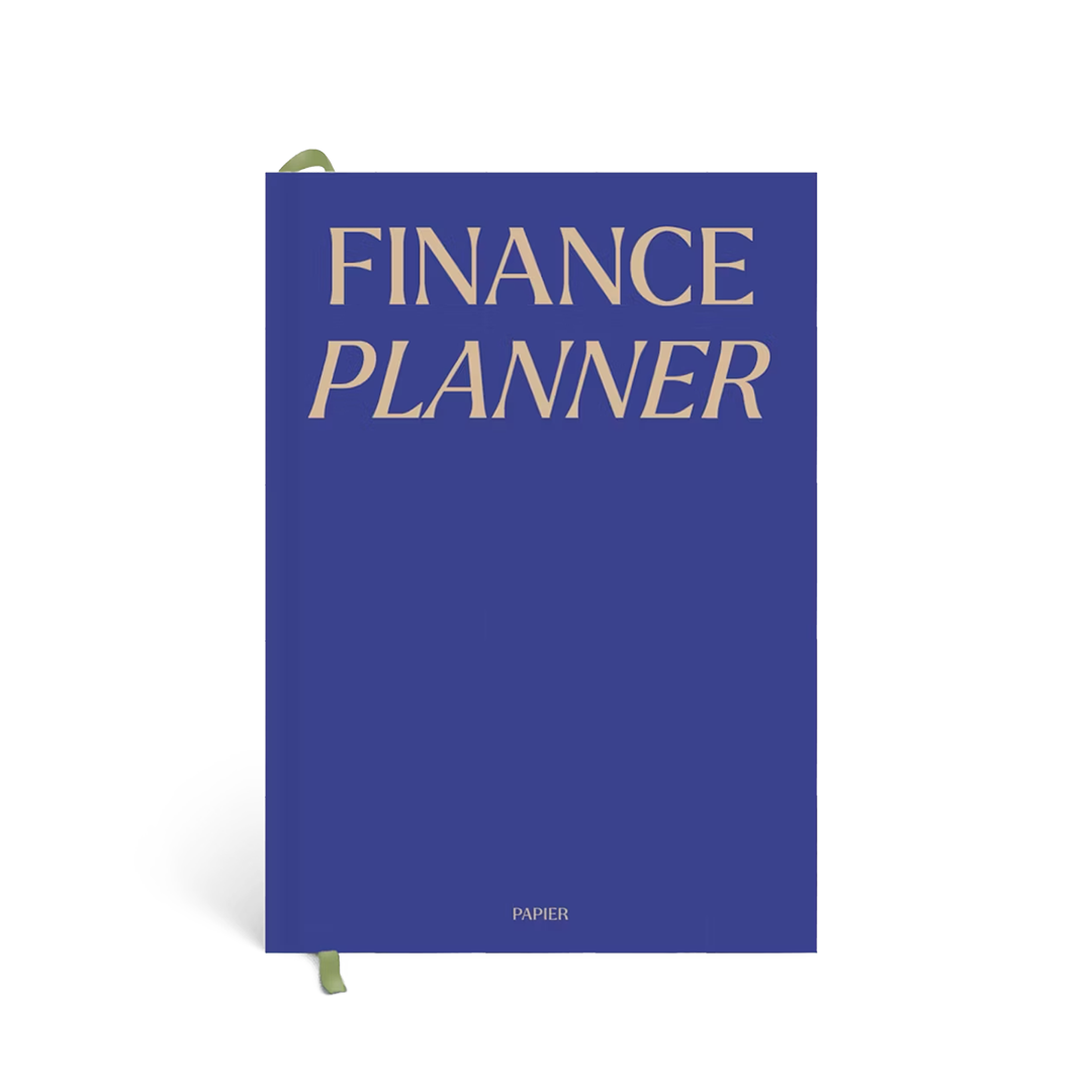 Guided Finance Planner, A5 Hardcover - Wonder