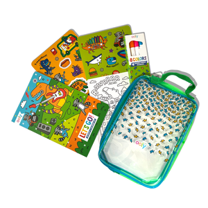 Let's Go!: Activity & Coloring Kit