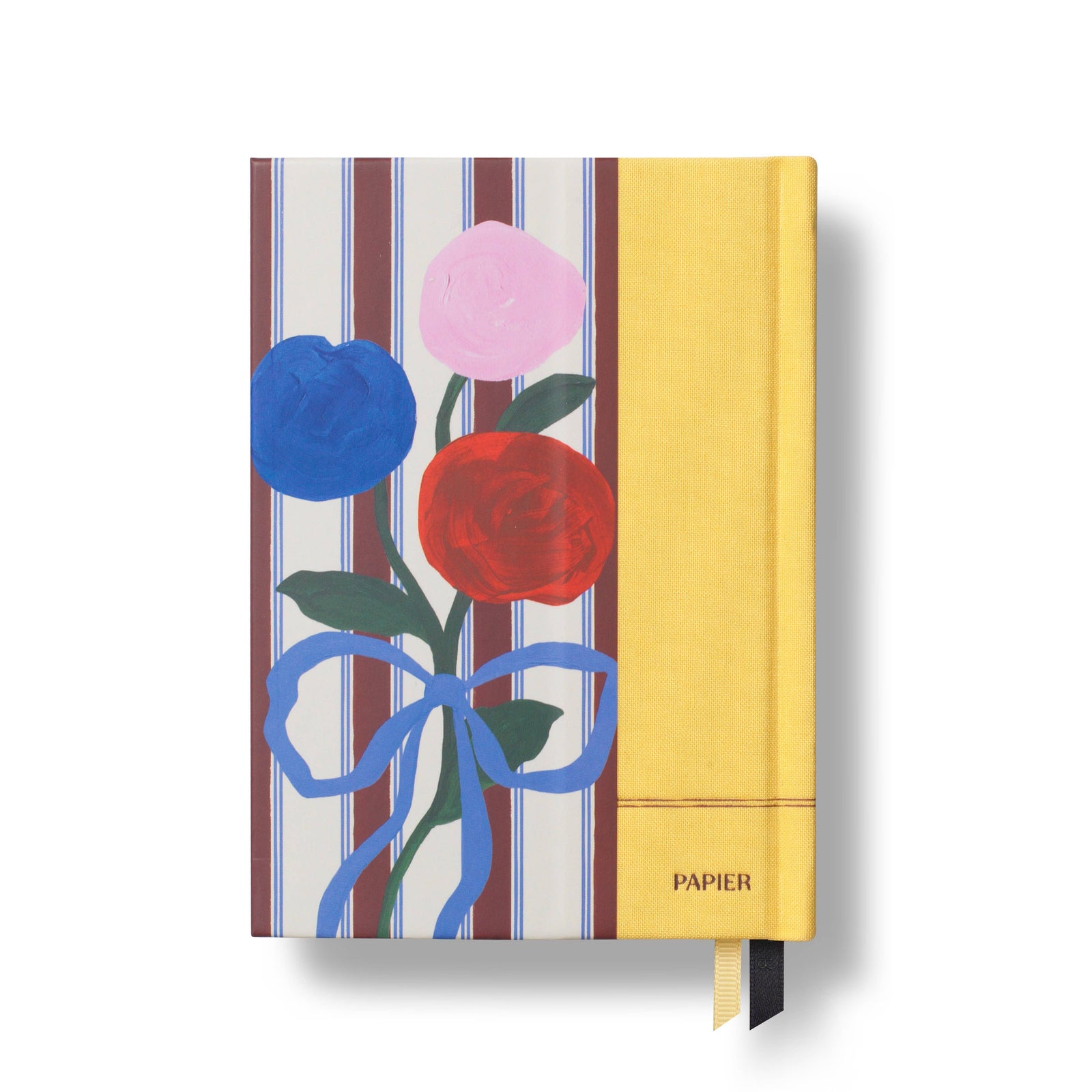 Stripe Bouquet A6 Fabric Guided Gratitude Journal