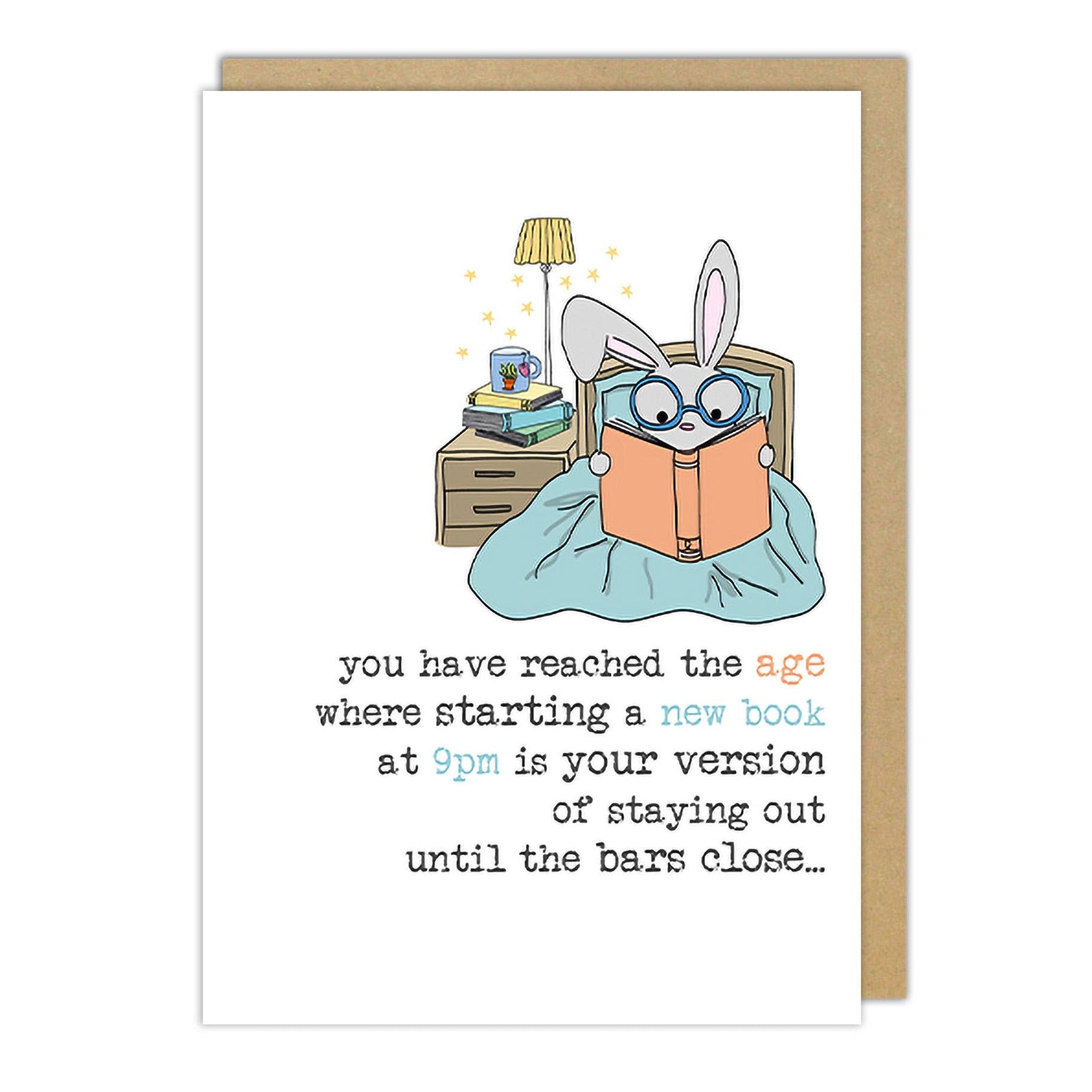 New Book Birthday Card