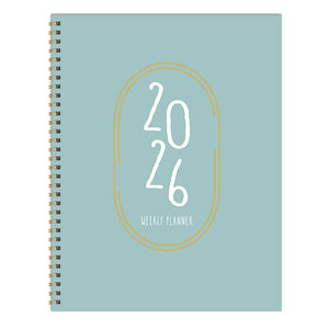 2026 Robin's Egg Large Weekly Monthly Planner