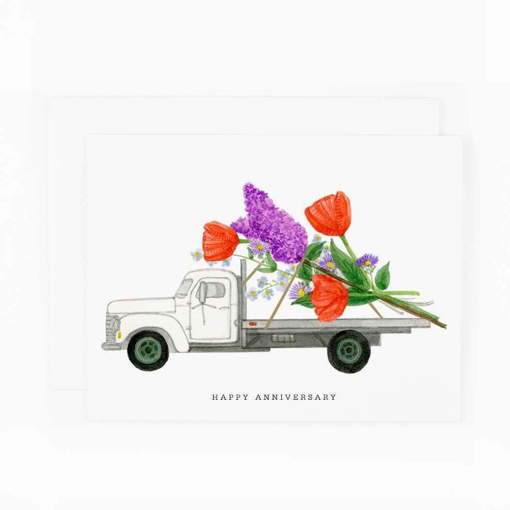 Anniversary Truck Card