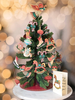 Christmas Tree (6 Pop-up holiday Greeting Cards)