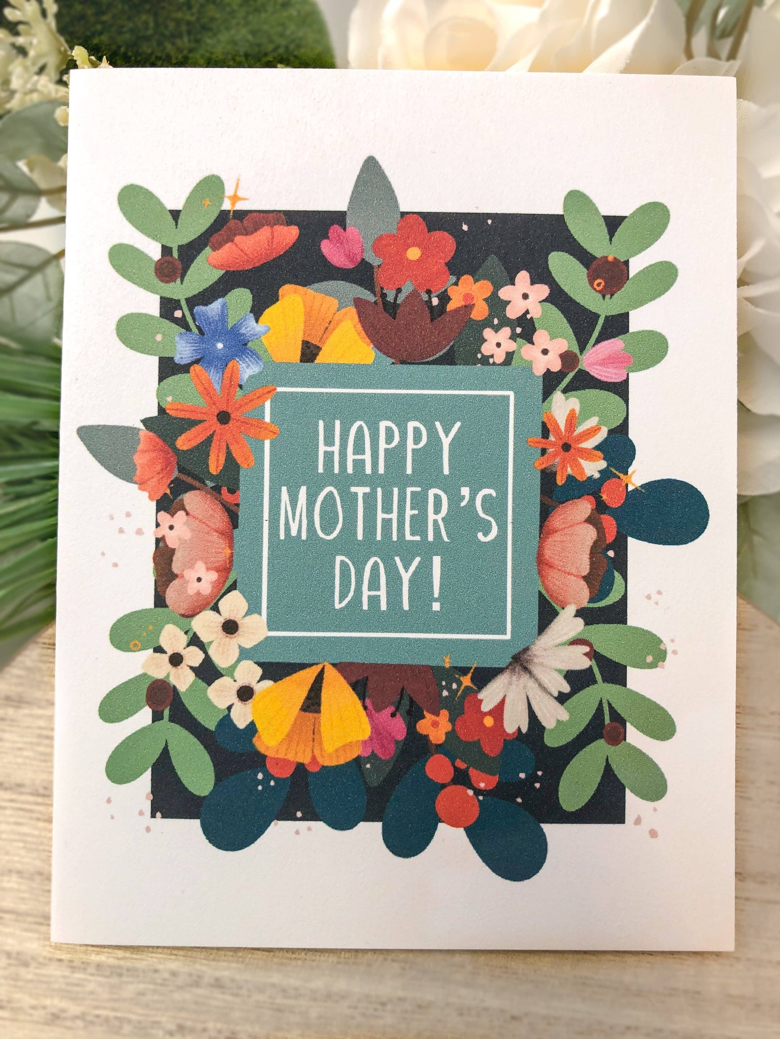 Floral Mother's Day Greeting Card