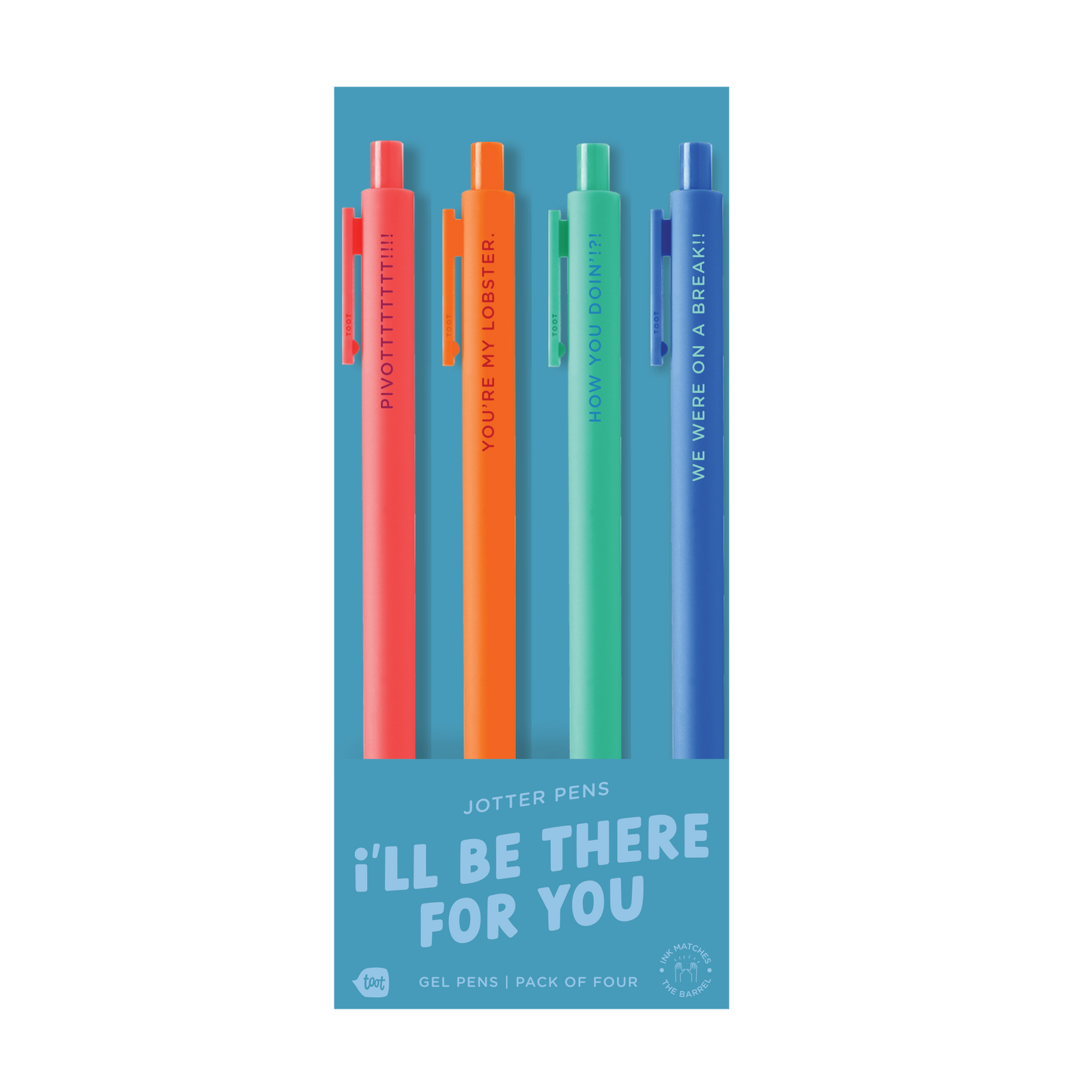 Jotter Sets 4 Pack (New Sets!!!): I'll Be There For You