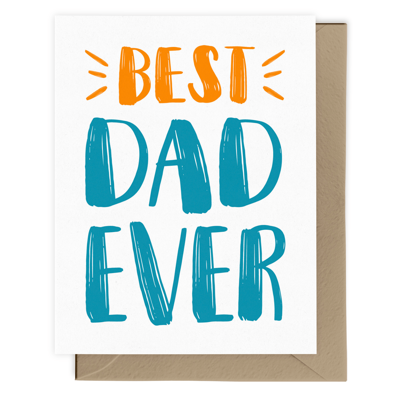 Best Dad Ever Card: Single Card