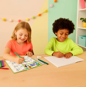 Doodle Fun: Draw & Color Activity Kit (17 PC Set)