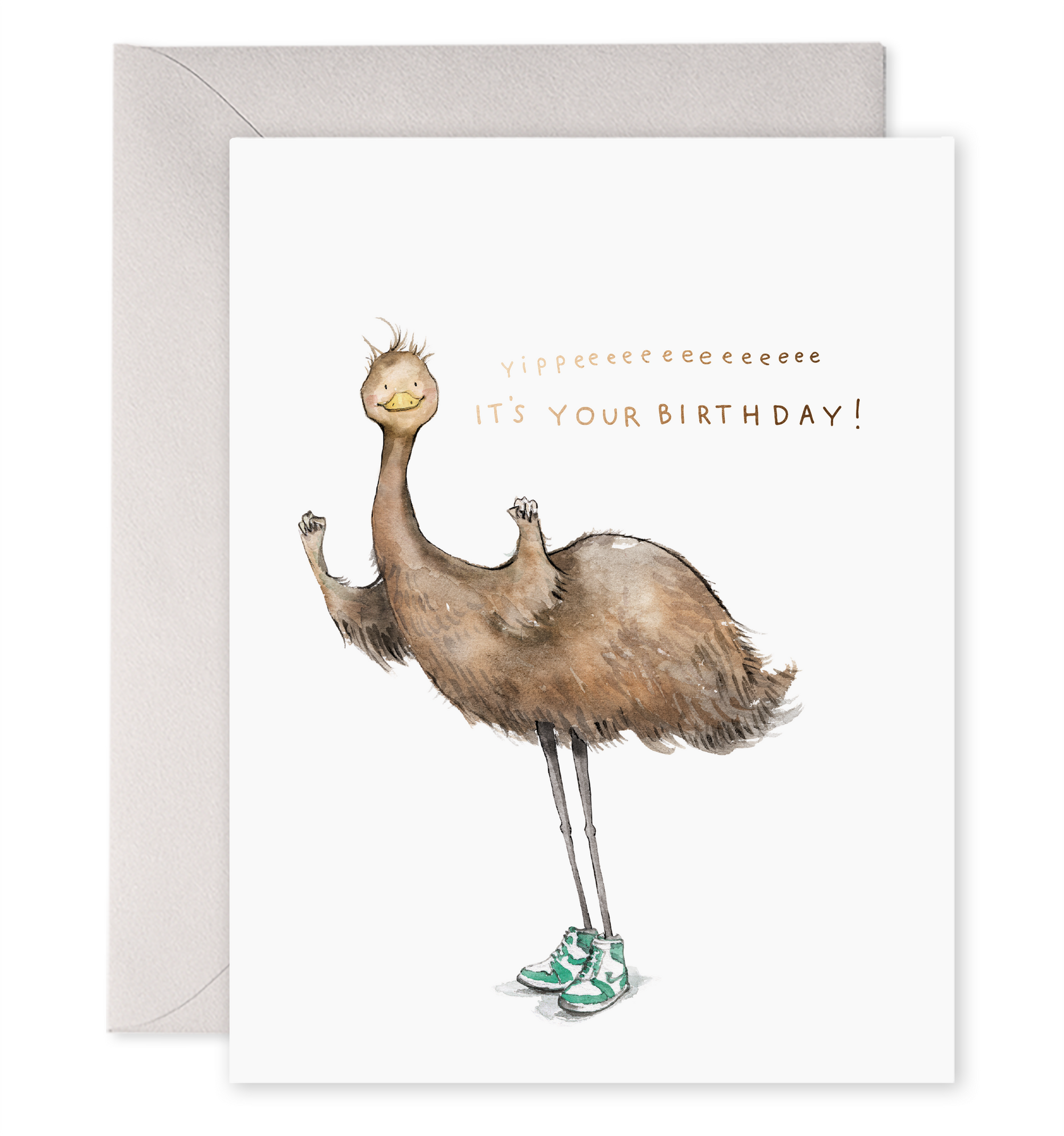 Emu | Birthday Greeting Card: 4.25 X 5.5 INCHES