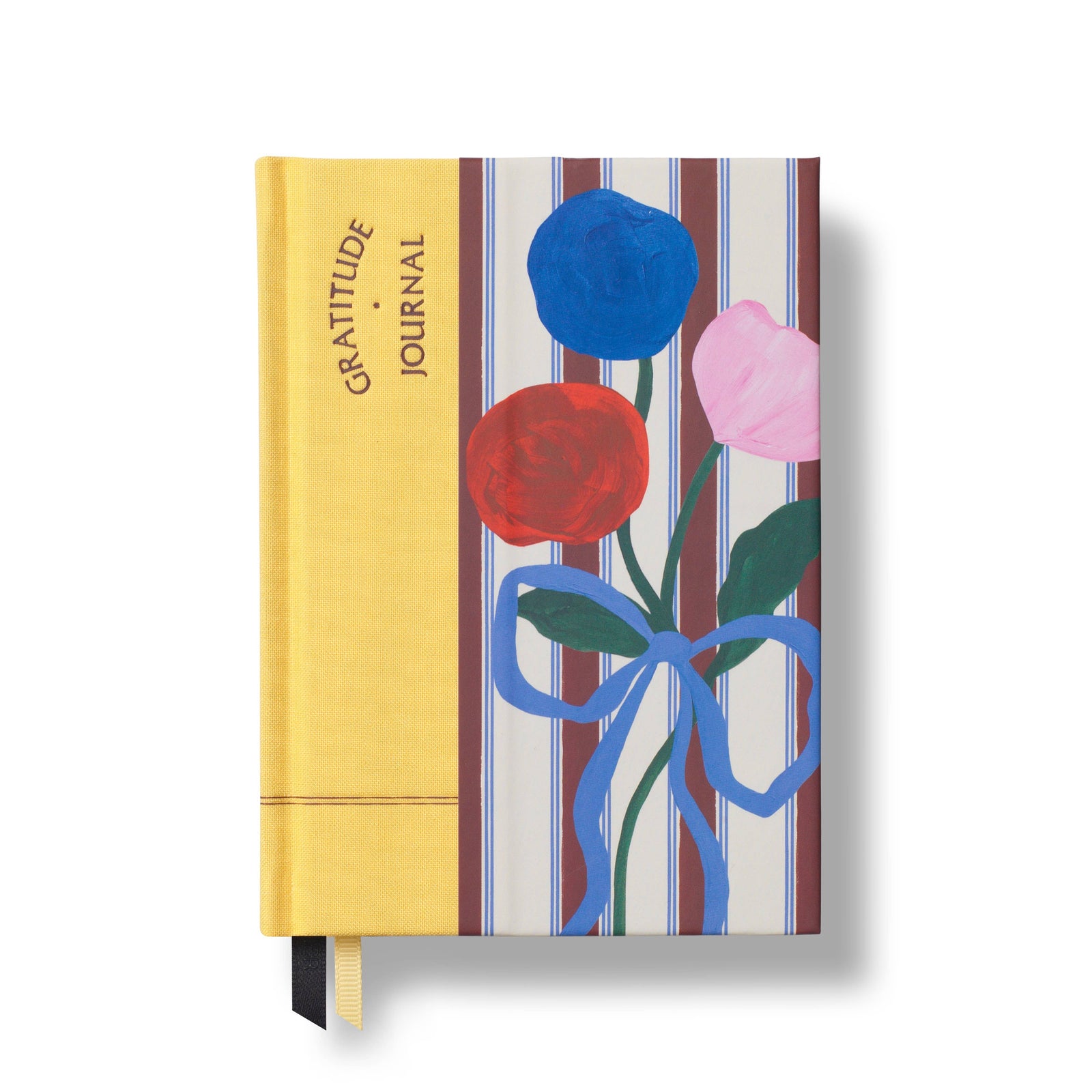 Stripe Bouquet A6 Fabric Guided Gratitude Journal