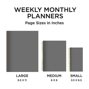 2026 Crest Large Weekly Monthly Planner