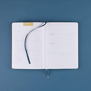 A5 Undated Softbound Focused Planner - Camel