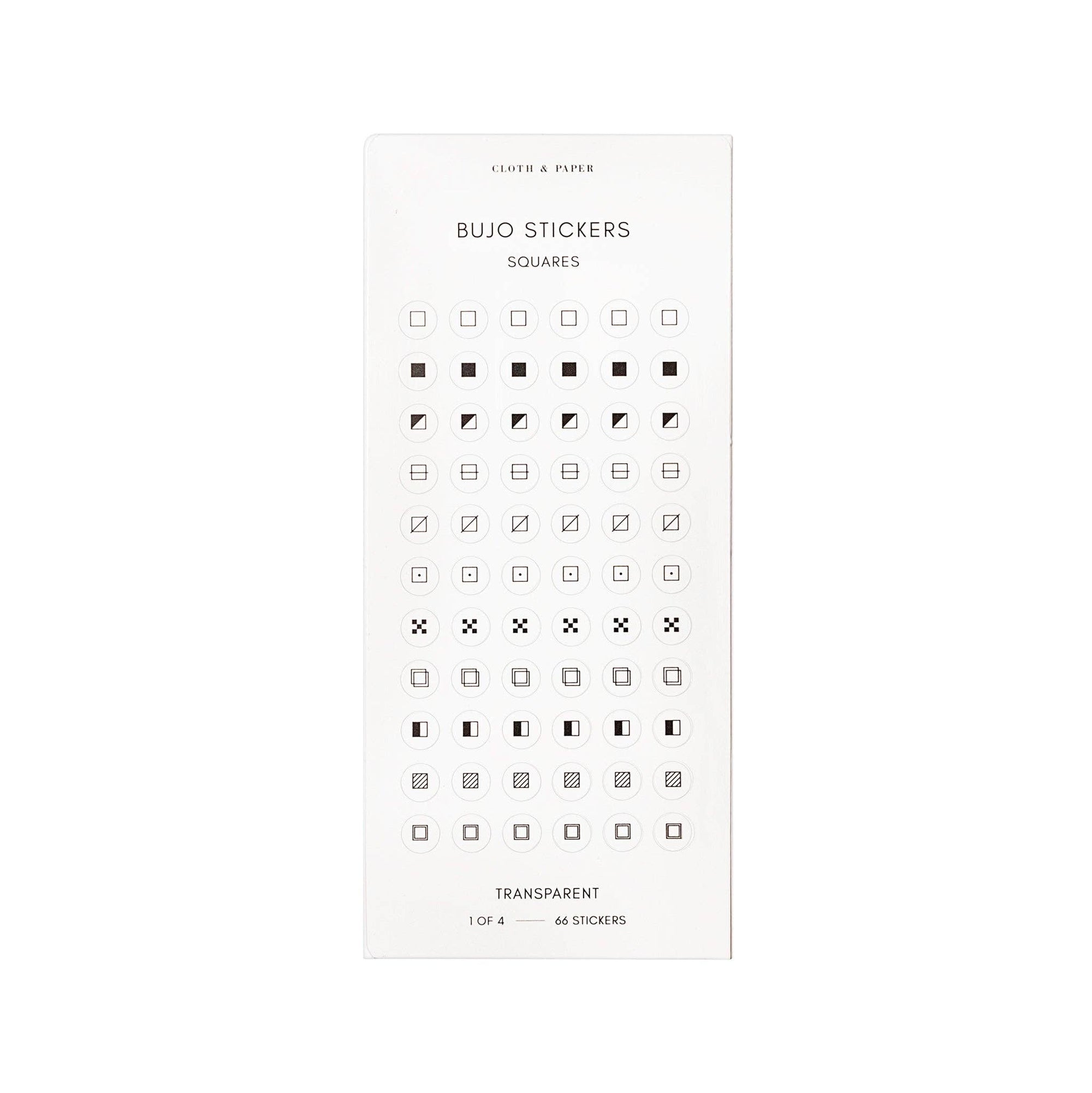 Bujo Sticker Set: Bujo Sticker Set