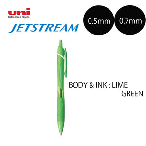 UNI JETSTREAM COLOR BALLPOINT PEN: 0.7mm