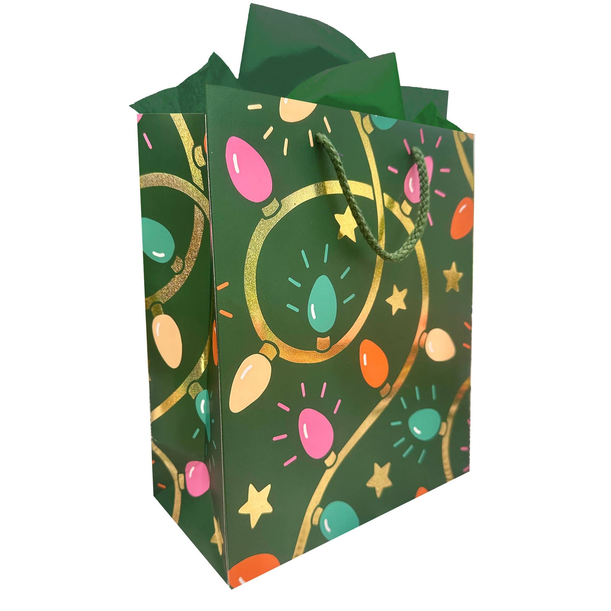 Holiday Bulbs Gift Bag