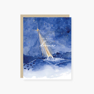 Holy Night Religious Holiday Card: Box