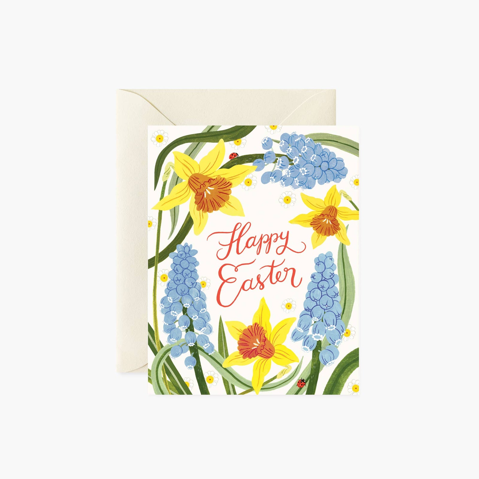 FLORAL |  Happy Easter card