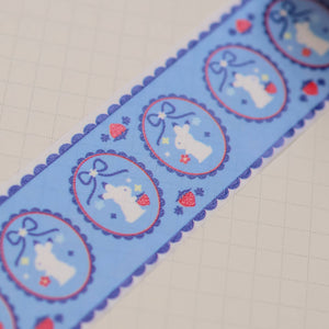 30mm Washi Tape - Sweet Blue Ribbon