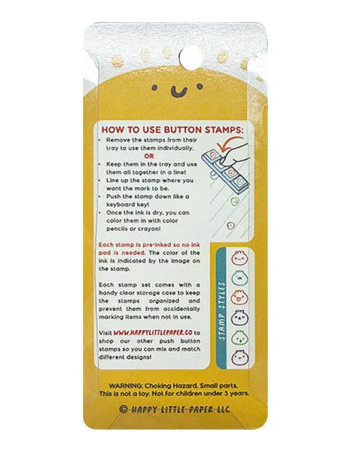 Dumpling Button Stamps