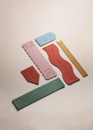 Personalised Bookmarks DIY Kit
