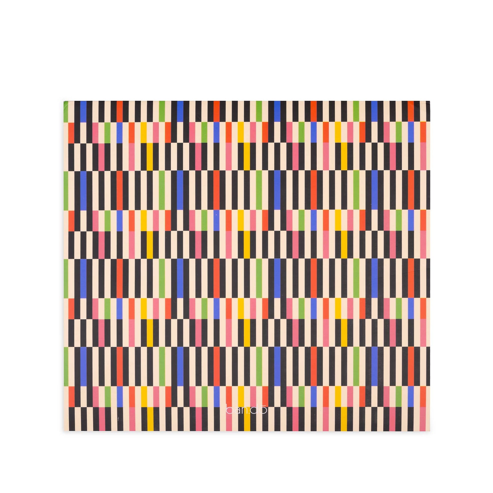 Desk Notepad, Mid Century Stripe