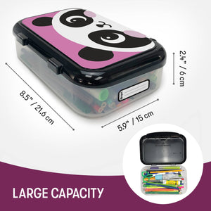 ZIPIT Recycled Plastic Pencil Box for Kids