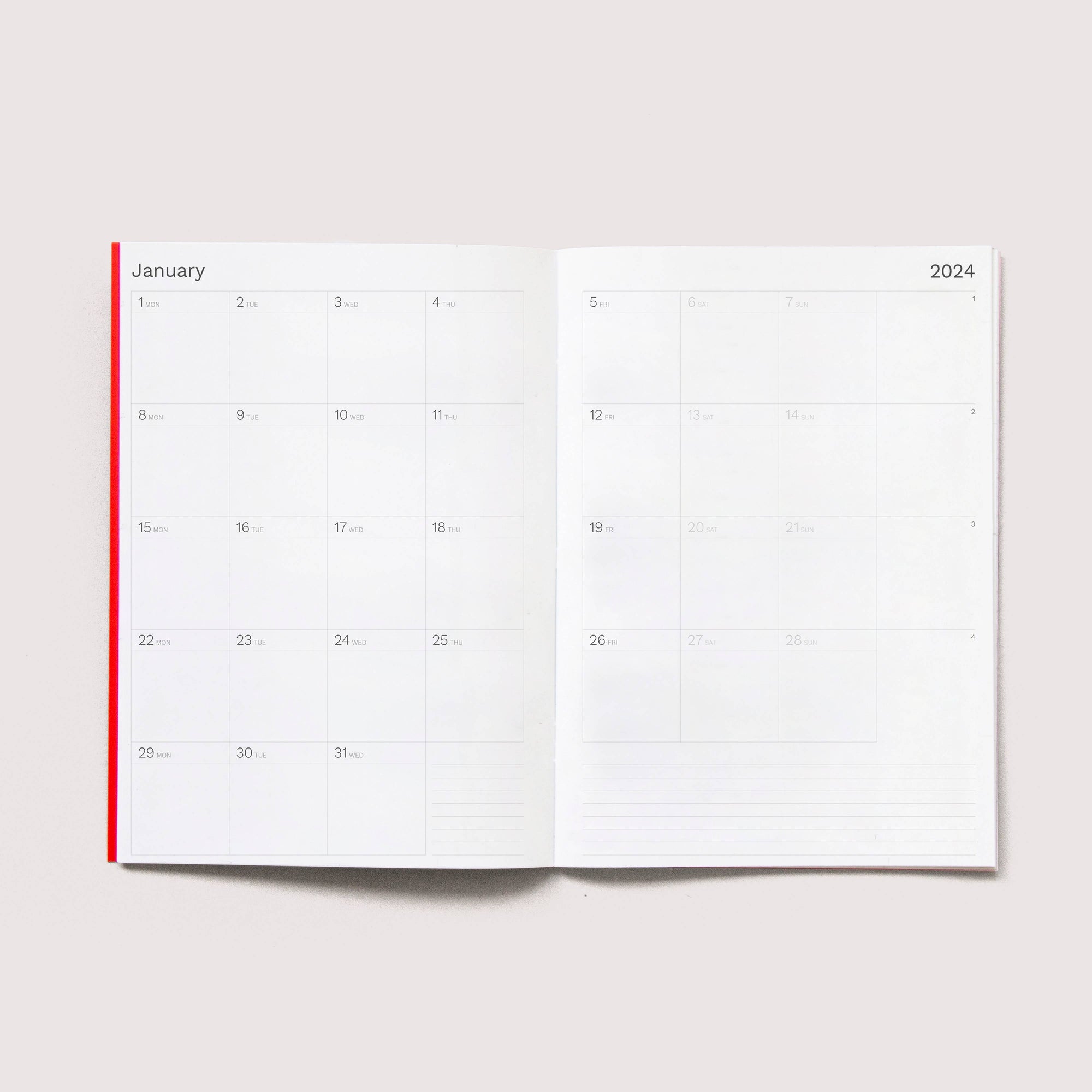 2024 Monthly Planner | A4