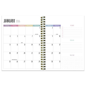 Jolly Good Year Medium Weekly Monthly Planner 2025-2026