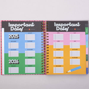 17 Month Large Planner, Word Search