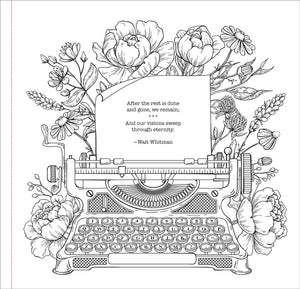 Ephemera Adult Coloring Book
