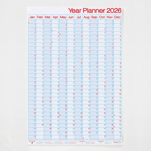2026 Year Planner - Classic Portrait View