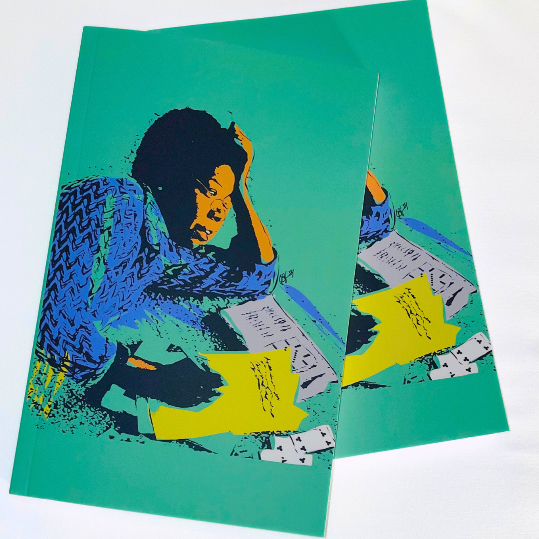 Maya Angelou Green Notebooks – Soft Cover, Lined Journals